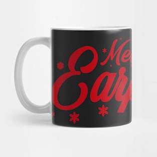 Wynonna Earp WayHaught Christmas - Red Font Mug